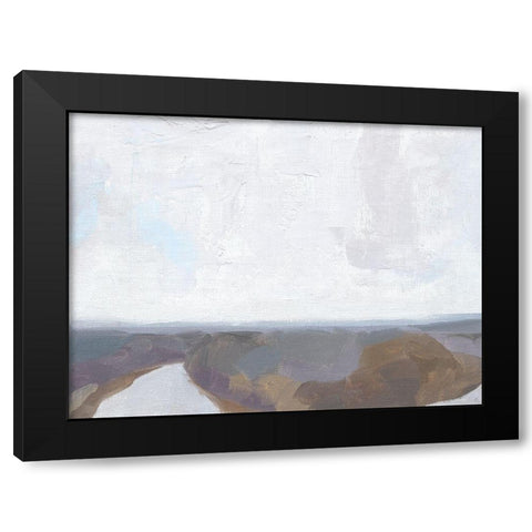 Low Appalachia I Black Modern Wood Framed Art Print by Green, Jacob