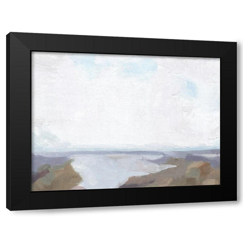 Low Appalachia II Black Modern Wood Framed Art Print with Double Matting by Green, Jacob