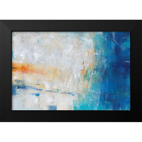 Blue Grotto I Black Modern Wood Framed Art Print by OToole, Tim