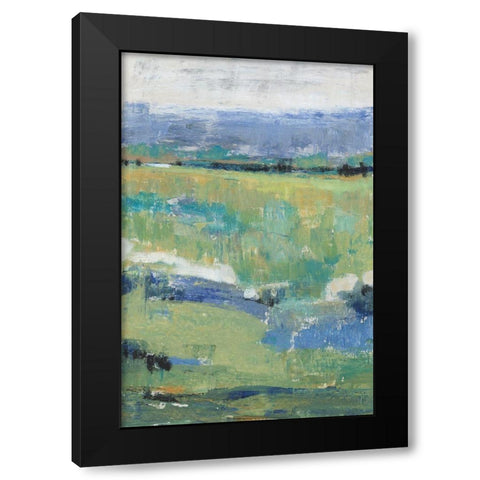 Front Range View II Black Modern Wood Framed Art Print with Double Matting by OToole, Tim