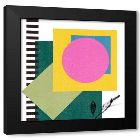 Pianist VI Black Modern Wood Framed Art Print with Double Matting by Wang, Melissa