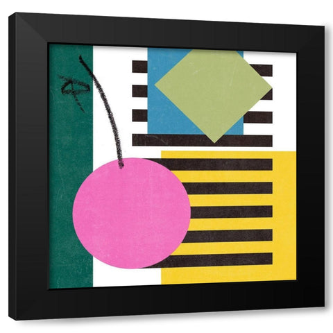 Pianist VIII Black Modern Wood Framed Art Print with Double Matting by Wang, Melissa