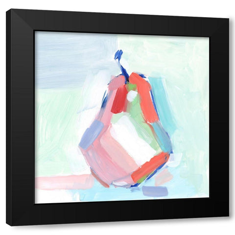Edible Art II Black Modern Wood Framed Art Print by Harper, Ethan