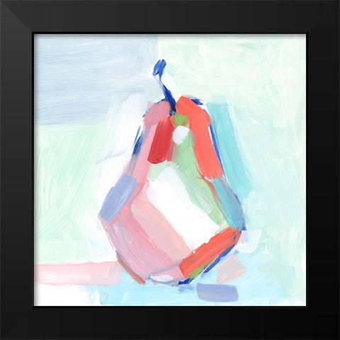 Edible Art II Black Modern Wood Framed Art Print by Harper, Ethan