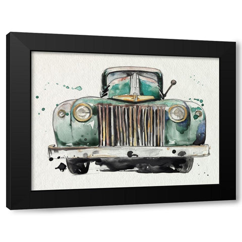 Headlights II Black Modern Wood Framed Art Print by Parker, Jennifer Paxton