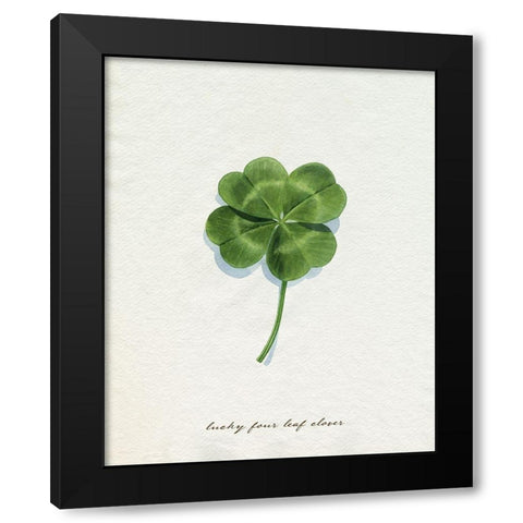 Lucky Charm I Black Modern Wood Framed Art Print with Double Matting by Popp, Grace