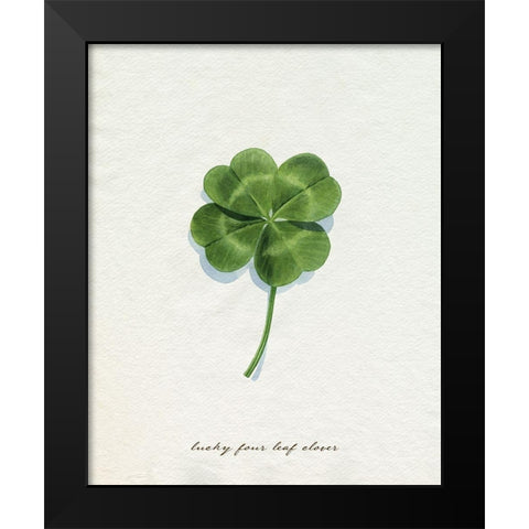Lucky Charm I Black Modern Wood Framed Art Print by Popp, Grace
