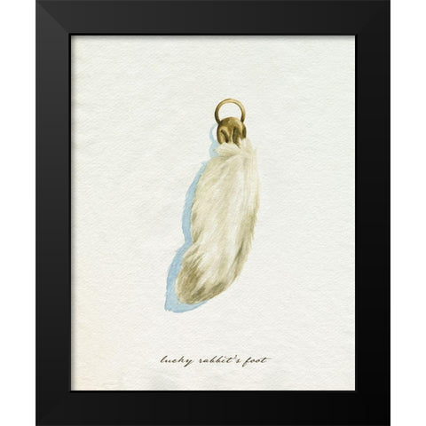 Lucky Charm III Black Modern Wood Framed Art Print by Popp, Grace