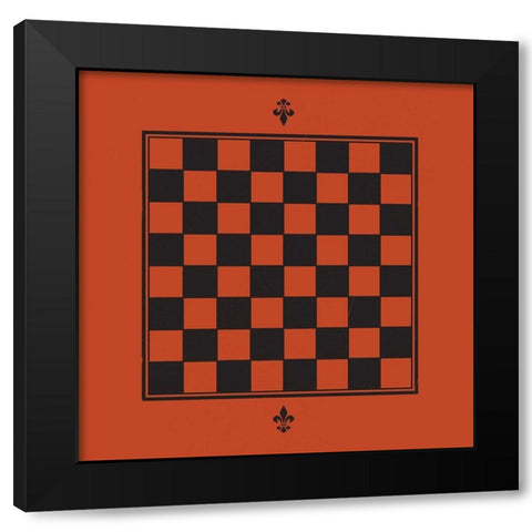Game Boards I Black Modern Wood Framed Art Print with Double Matting by Green, Jacob