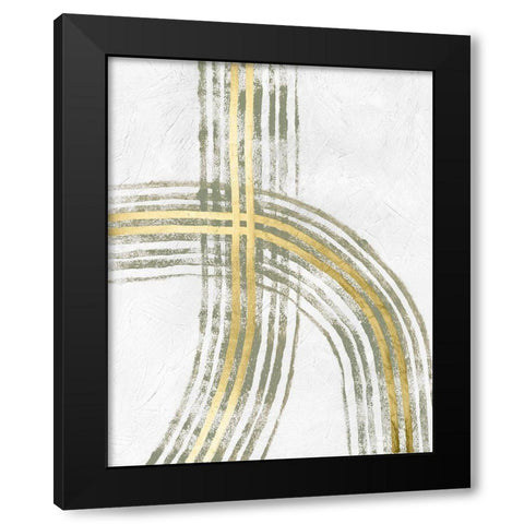 Outgoing II Black Modern Wood Framed Art Print by Lam, Vanna