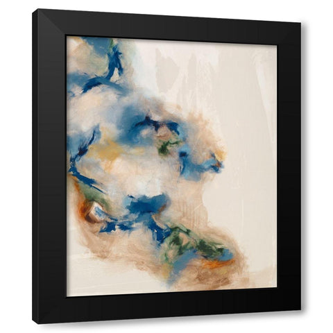 Onward II Black Modern Wood Framed Art Print by Jasper, Sisa