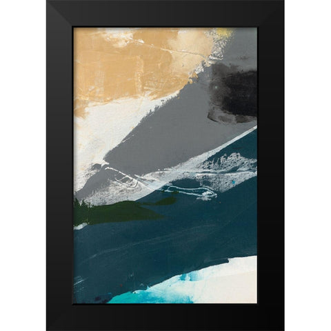 Obscure Abstract IV Black Modern Wood Framed Art Print by Jasper, Sisa