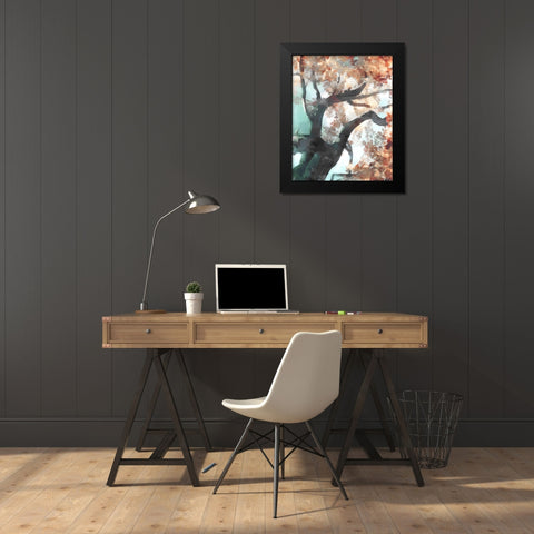 Fall Tree I Black Modern Wood Framed Art Print by Saunders, Alonzo