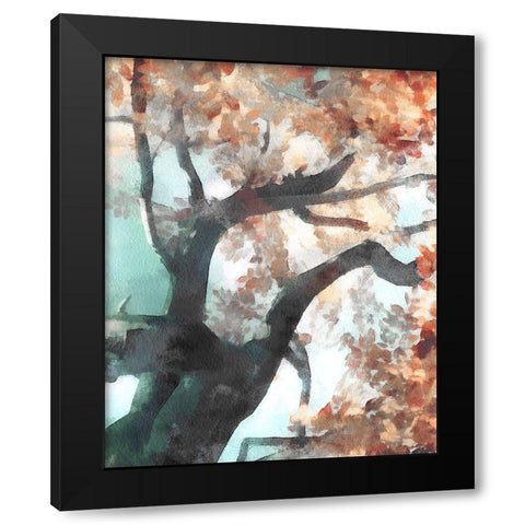 Fall Tree I Black Modern Wood Framed Art Print by Saunders, Alonzo