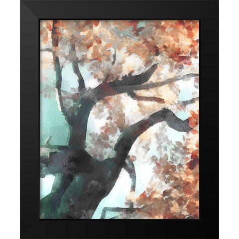 Fall Tree I Black Modern Wood Framed Art Print by Saunders, Alonzo