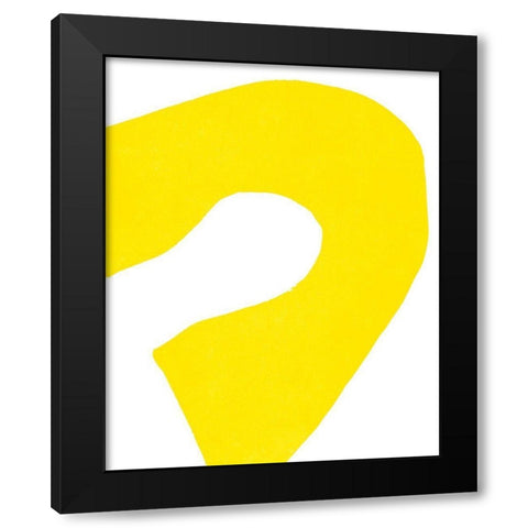 Color Cuts XI Black Modern Wood Framed Art Print with Double Matting by Vess, June Erica