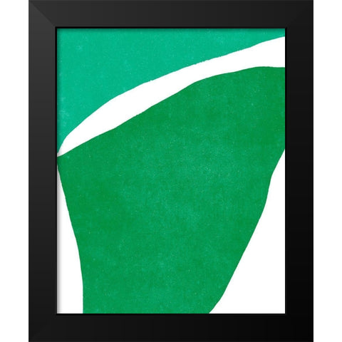 Color Cuts XII Black Modern Wood Framed Art Print by Vess, June Erica