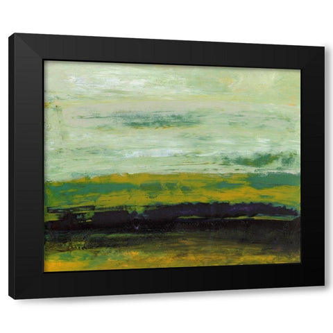 Space to Wander II Black Modern Wood Framed Art Print with Double Matting by Gordon, Sharon