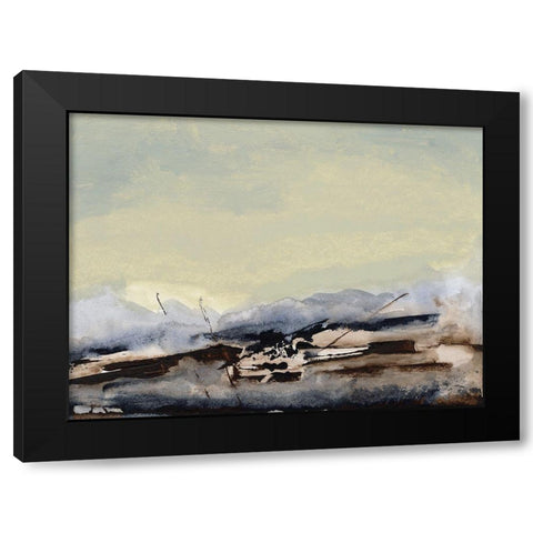 Shanthih II Black Modern Wood Framed Art Print by Gordon, Sharon