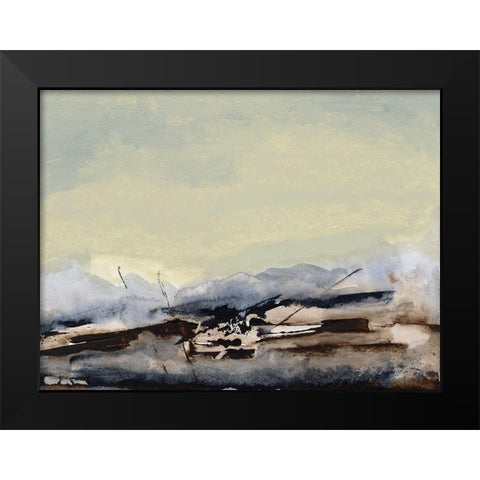 Shanthih II Black Modern Wood Framed Art Print by Gordon, Sharon