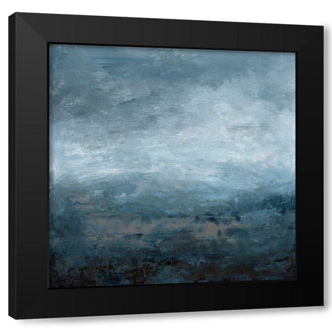 Water Study II Black Modern Wood Framed Art Print by Gordon, Sharon