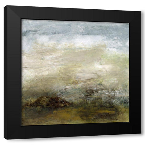 Water Study III Black Modern Wood Framed Art Print with Double Matting by Gordon, Sharon