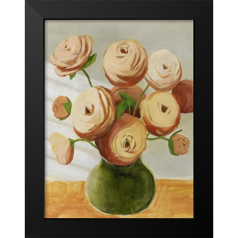 Afternoon Posy II Black Modern Wood Framed Art Print by Popp, Grace