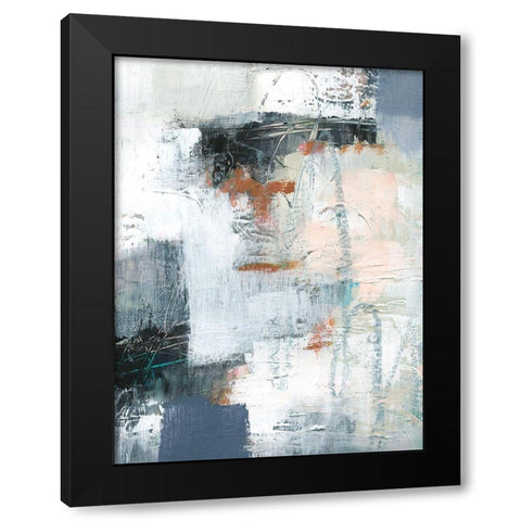 Dunbar IV Black Modern Wood Framed Art Print with Double Matting by Barnes, Victoria