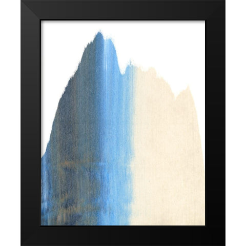 Seismic Slide II Black Modern Wood Framed Art Print by Caroline, Emma