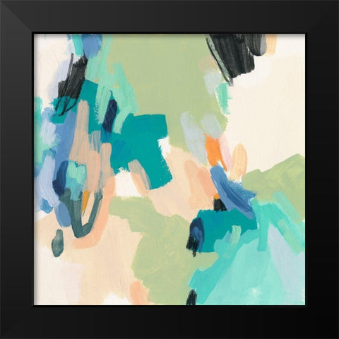 Soft Serve III Black Modern Wood Framed Art Print by Vess, June Erica