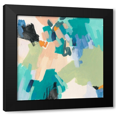 Soft Serve IV Black Modern Wood Framed Art Print with Double Matting by Vess, June Erica