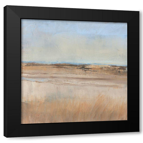 Isolated II Black Modern Wood Framed Art Print with Double Matting by OToole, Tim