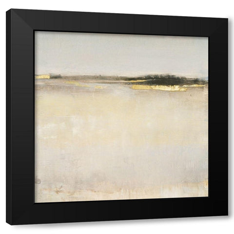 Embellished Subtle Scape I Black Modern Wood Framed Art Print with Double Matting by OToole, Tim