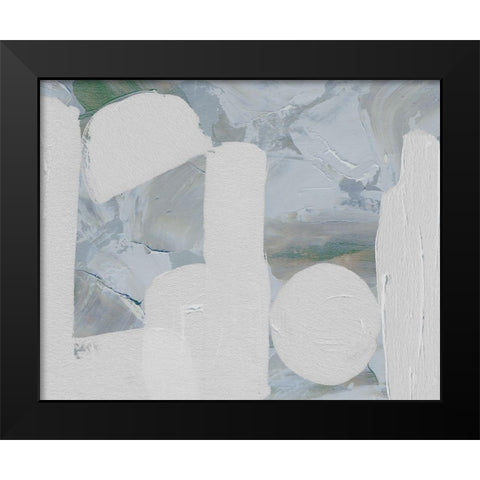 Saltwater Tide III Black Modern Wood Framed Art Print by Wang, Melissa