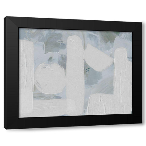 Saltwater Tide IV Black Modern Wood Framed Art Print with Double Matting by Wang, Melissa