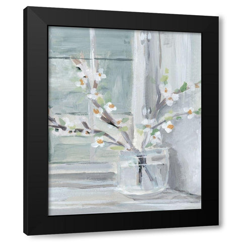 Spring Sunlight II Black Modern Wood Framed Art Print by Warren, Annie