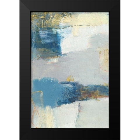 Frazil I Black Modern Wood Framed Art Print by Jachimiec, Sue