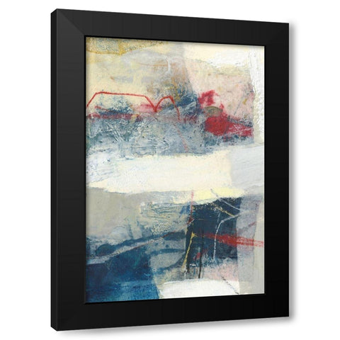 Frazil II Black Modern Wood Framed Art Print by Jachimiec, Sue