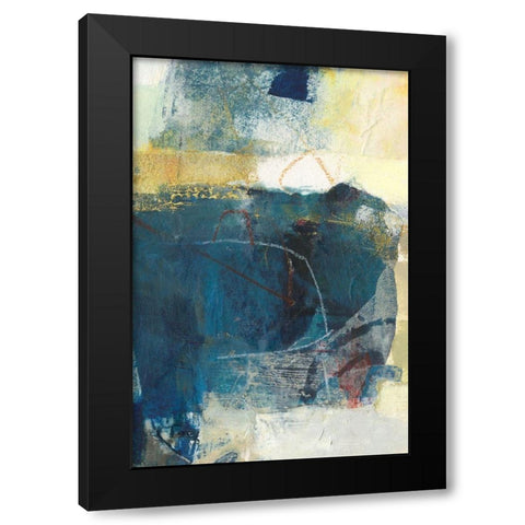 Frazil III Black Modern Wood Framed Art Print by Jachimiec, Sue