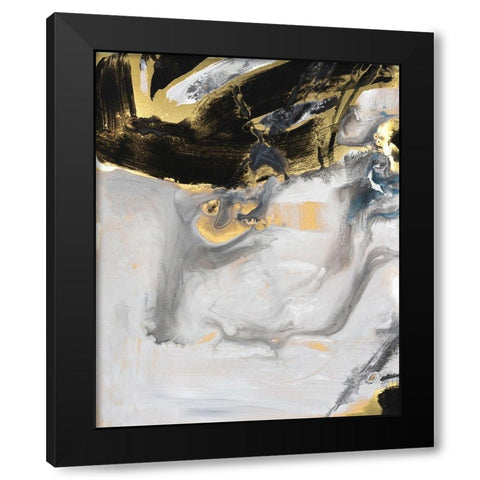 Port of Call I Black Modern Wood Framed Art Print by Combs, Joyce