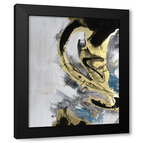 Port of Call III Black Modern Wood Framed Art Print with Double Matting by Combs, Joyce