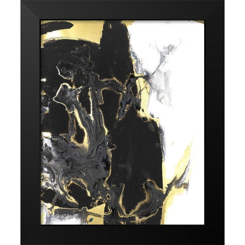 Port of Call IV Black Modern Wood Framed Art Print by Combs, Joyce