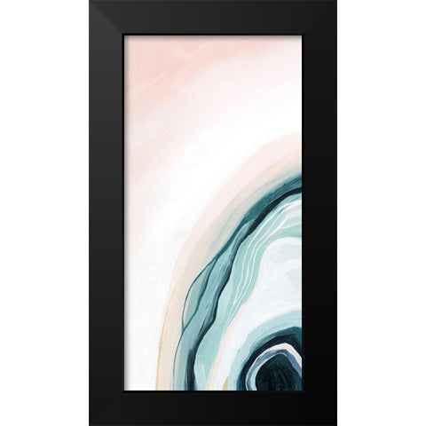 Half Shell I Black Modern Wood Framed Art Print by Popp, Grace