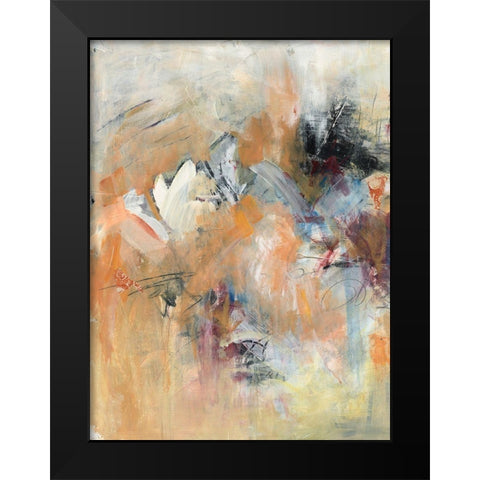 Frozen Spring I Black Modern Wood Framed Art Print by Combs, Joyce