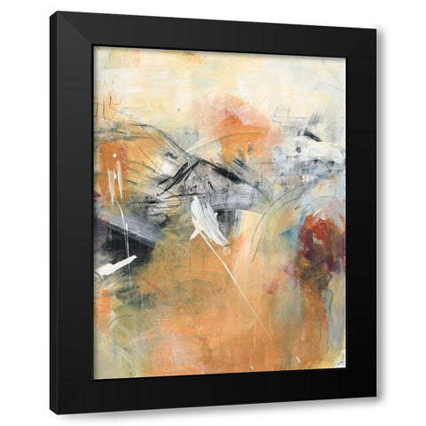 Frozen Spring II Black Modern Wood Framed Art Print by Combs, Joyce