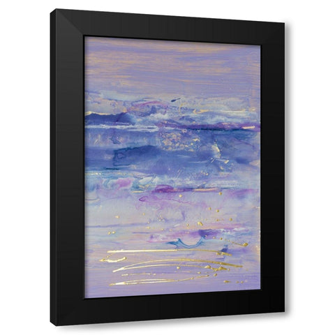 Canyon and Hill II Black Modern Wood Framed Art Print with Double Matting by Combs, Joyce