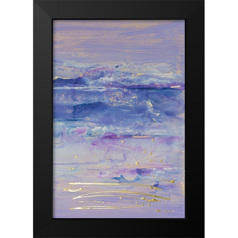Canyon and Hill II Black Modern Wood Framed Art Print by Combs, Joyce