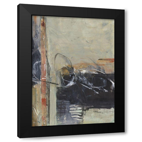 Rising Together II Black Modern Wood Framed Art Print by Combs, Joyce