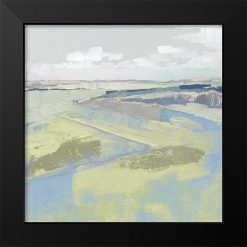 Pastel Prairie II Black Modern Wood Framed Art Print by Parker, Jennifer Paxton