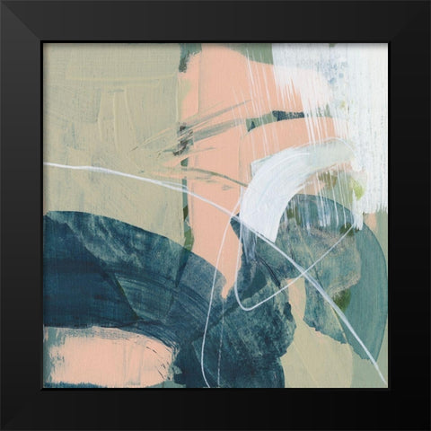 Bubblegum Pop III Black Modern Wood Framed Art Print by Goldberger, Jennifer